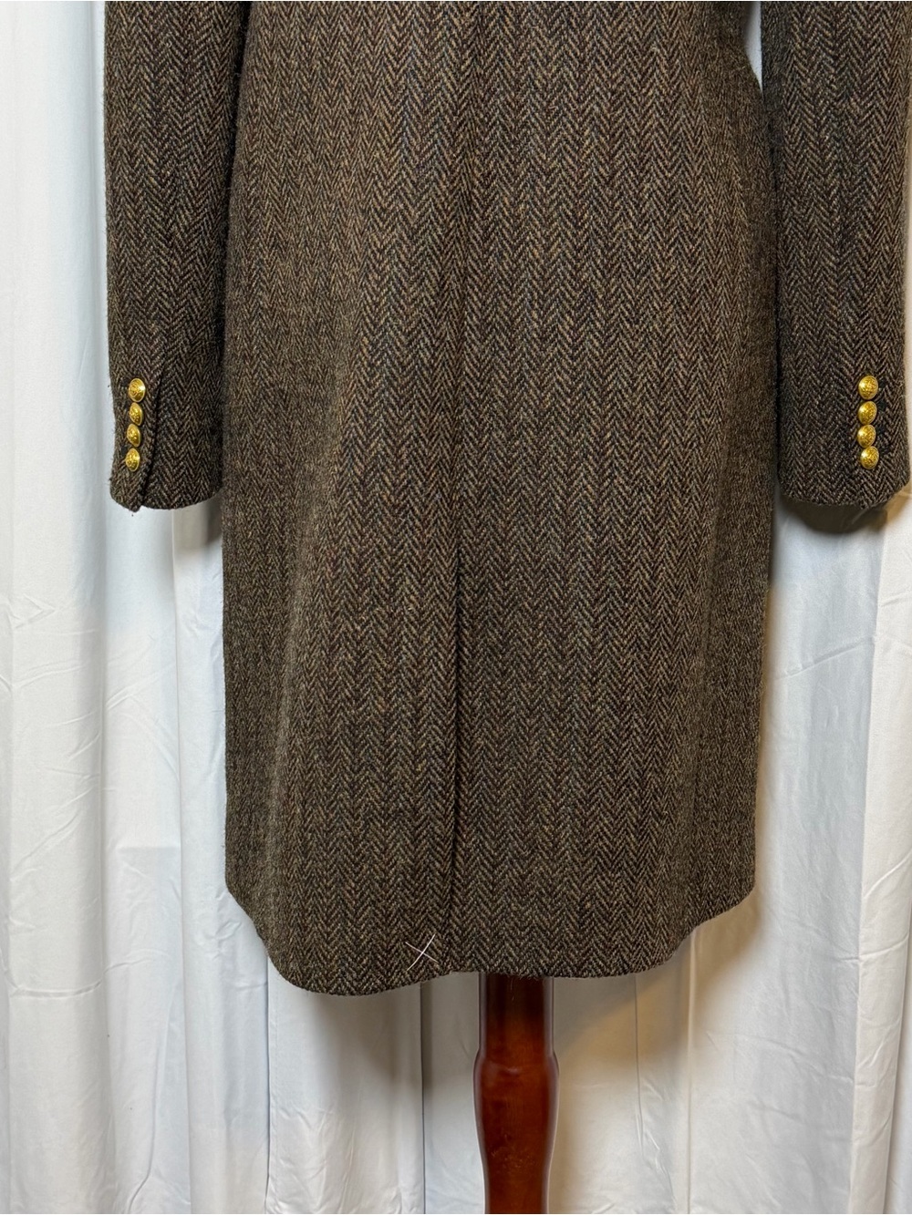 J.Crew Collection Rhodes Harris Tweed Wool Coat 6 NWOT - Picture 9 of 16